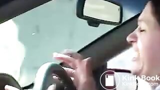 shitting while waiting in traffic ad for washing powder