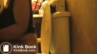 more toilet farts and pooping from gassy lady