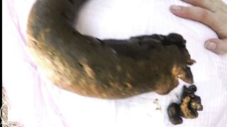 Huge Booty Making Huge Turds