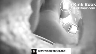 Voyer of a sexy girl pooping on toilet