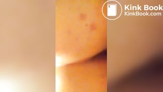 Back view morning poop