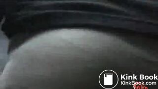 jap office lady poop in stairway