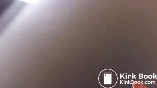 jap office lady poop in stairway