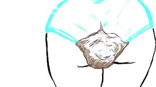 Huge Animated Panty Poop
