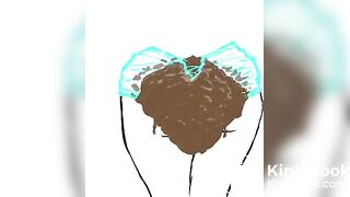 Huge Animated Panty Poop