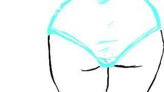 Huge Animated Panty Poop