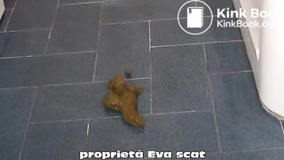 My favorite combo: scat and hairy pussy 2