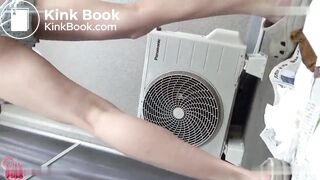 a cute girl shitting - video 3