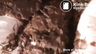 Asian Teen Shits her Diaper in Bed