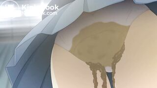 pooping girl animation - video 2