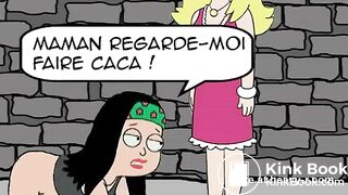 Hayley poops for Francine