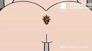 Hayley poops for Francine