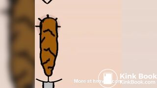 Hayley poops for Francine