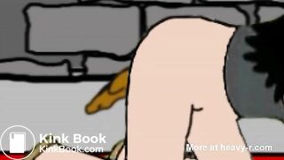 Hayley poops for Francine