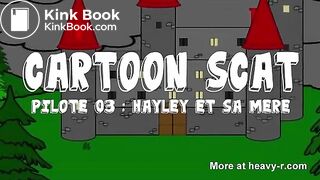 Hayley poops for Francine