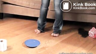 College Slut shitting for book money