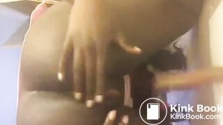 Black girl pooping - video 8