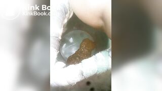 Diarrhea in the bucket