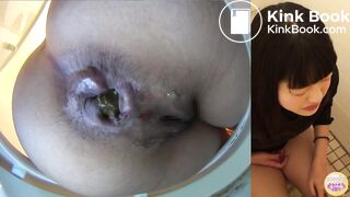 Constipated japanese baby