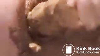 poop ass masturbation