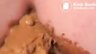 poop ass masturbation