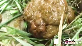 Secretary shitting in public