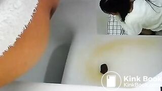 Japanese Girls Hard Rock Poop