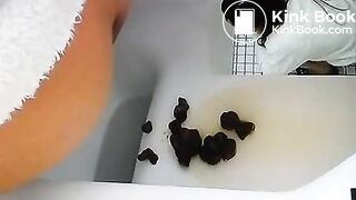 Japanese Girls Hard Rock Poop