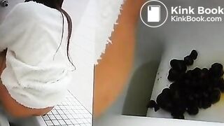 Japanese Girls Hard Rock Poop