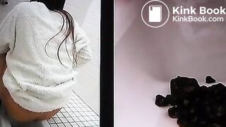 Japanese Girls Hard Rock Poop