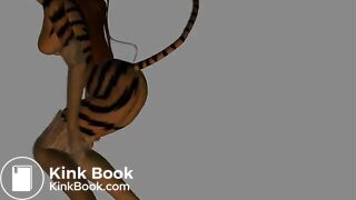 Giantess Cat anal vore and Poop