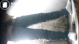 girl in yellow shirt poops