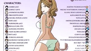 Animation of girls pooping diaper and panties