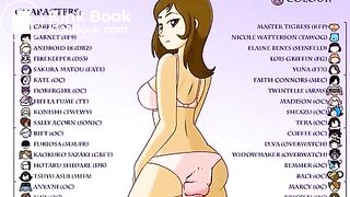 Animation of girls pooping diaper and panties