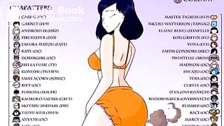 Animation of girls pooping diaper and panties