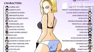 Animation of girls pooping diaper and panties
