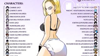Animation of girls pooping diaper and panties