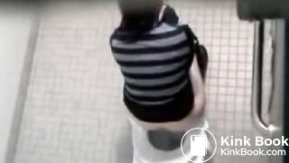 Public Toilet Poop - video 2