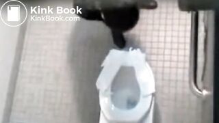 Public Toilet Poop - video 2