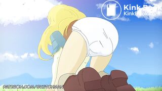 Zelda diaper poop animation