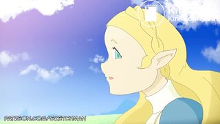 Zelda diaper poop animation