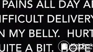 girl constipated shitting in front of the camera