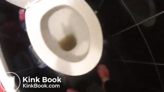 Nice ass solo poop from rear