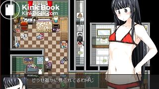 game girl fart poop piss home