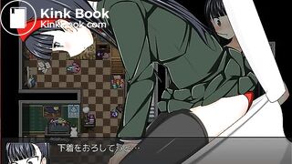 game girl fart poop piss home