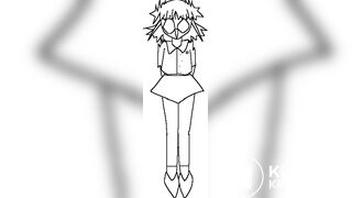 anime girl poop pants