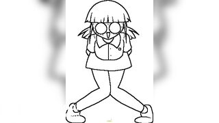 anime girl poop pants