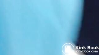 Latina lady is caught pooping