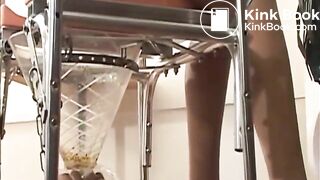 slaves first time eating shit