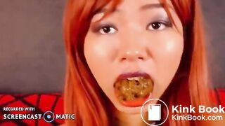 asian toilet eats shit and puke part 5